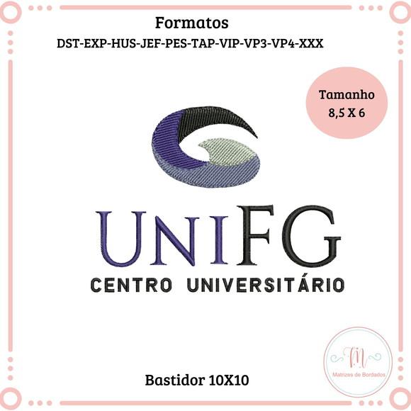 Matriz de Bordado Unifg Centro Universitario