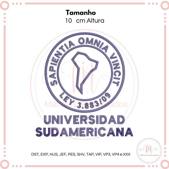 Matriz de Bordado Universidad Sudamericana