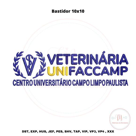 Matriz de Bordado Veterinária Unifaccamp