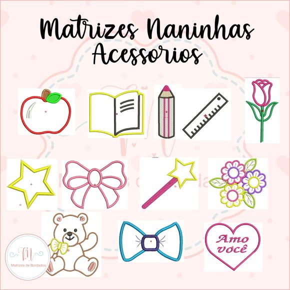 Matrizes de Bordado - Coleção Bonecas (o) Naninhas