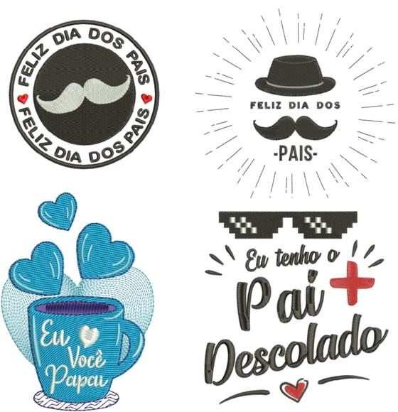 Matrizes de Bordado - Coleção Dia dos Pais