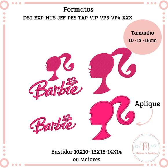 Matrizes de Bordado Barbie (logo)