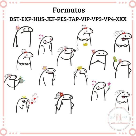 Matrizes de Bordado Florks Mulher/ Mães