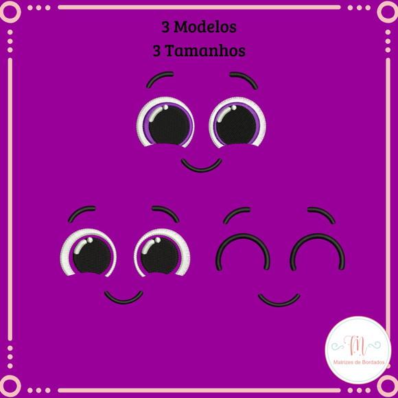 Matrizes de Bordados Bolofofos (rosto)