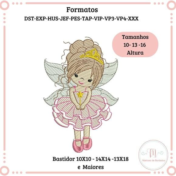 Matrizes de Bordados Fada