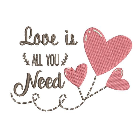 Matrizes de Bordados Love is ...