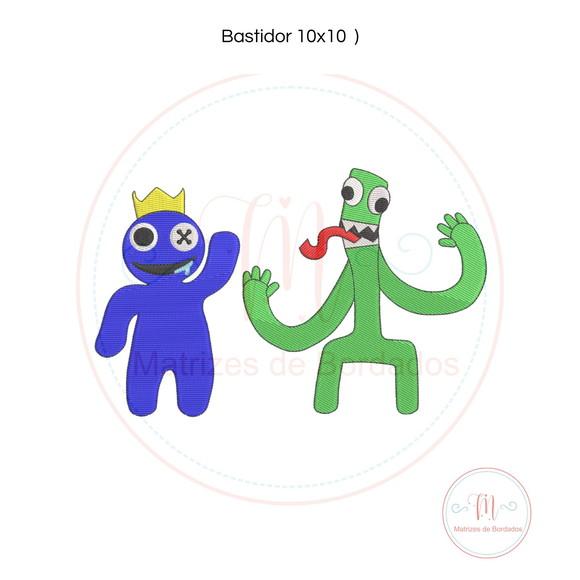 Matrizes de Bordados Roblox Rainbow Friends (separados)