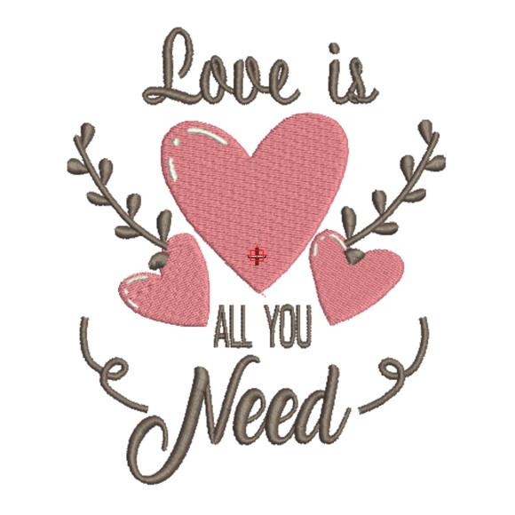 Matrizes de Bordados Love is ...