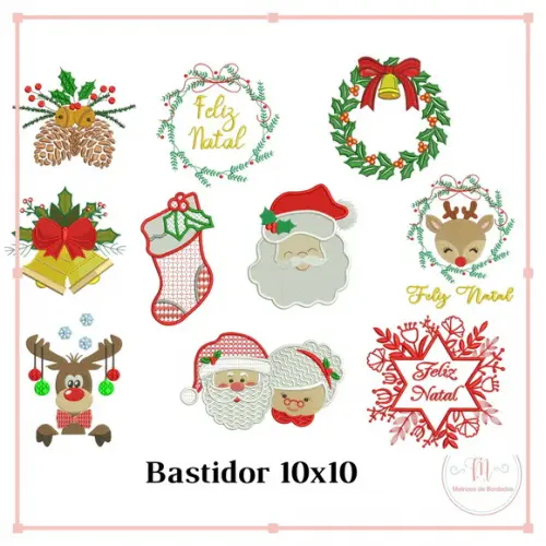 Matriz Bordado - Coleção de Natal