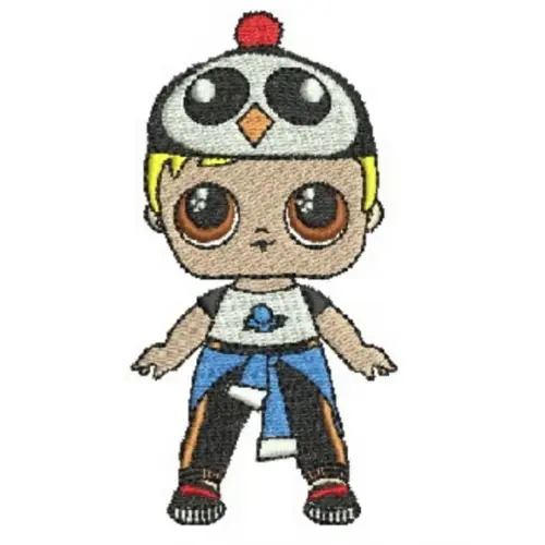 Matriz Bordado Bonecos LOL 001 - CHAPEU DE PINGUIM