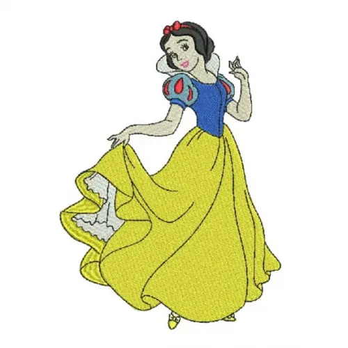 Matriz Bordado Branca de Neve 01