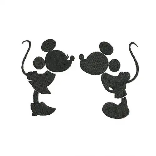 Matriz Bordado Casal Mickey e Minnie 4