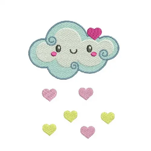 Matriz Bordado Chuva de Amor 004
