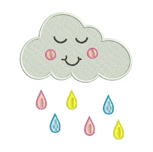 Matriz Bordado Chuva de Amor 005