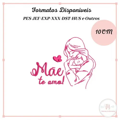 Matriz Bordado Dia das Mães