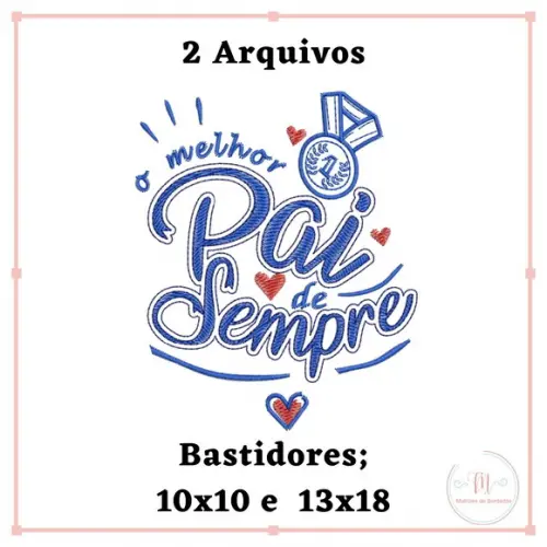Matriz Bordado Dia dos Pais 013