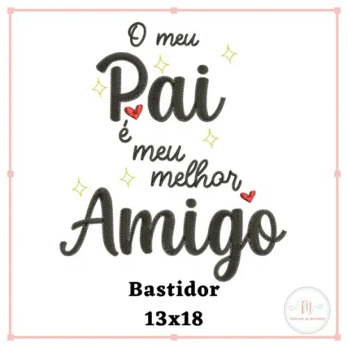 Matriz Bordado Dia dos Pais 008