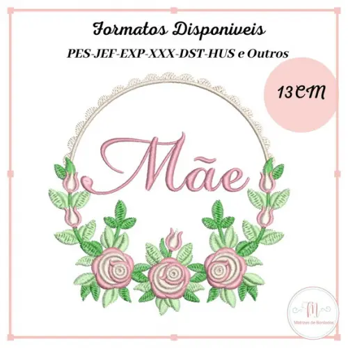 Matriz Bordado Dia das Mães 2