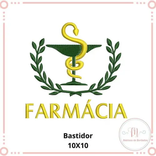 Matriz Bordado Farmácia
