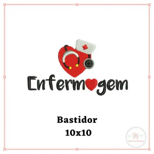 Matriz Bordado Enfermagem
