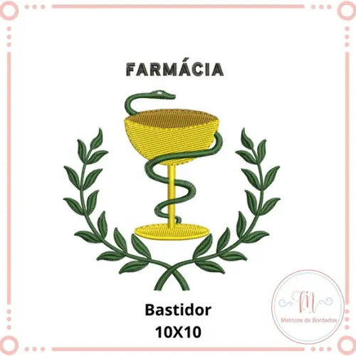 Matriz Bordado Farmácia