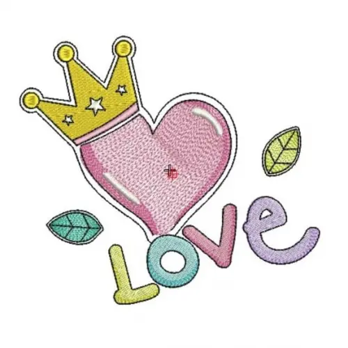 Matriz Bordado Love