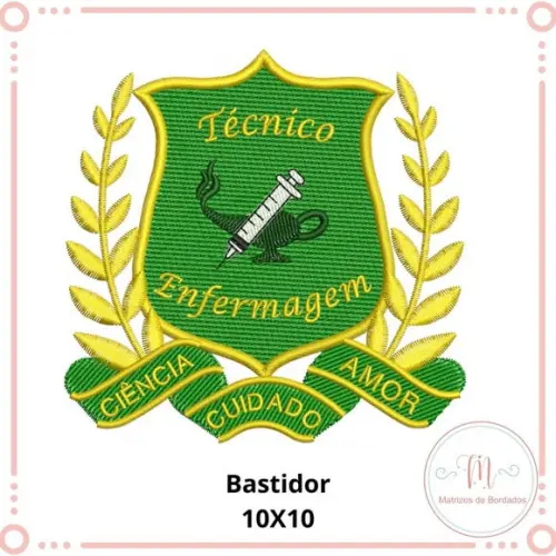 Matriz Bordado Técnico em Enfermagem