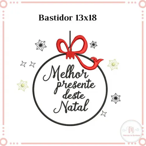 Matriz de Bordadao Natal -Melhor presente deste Natal