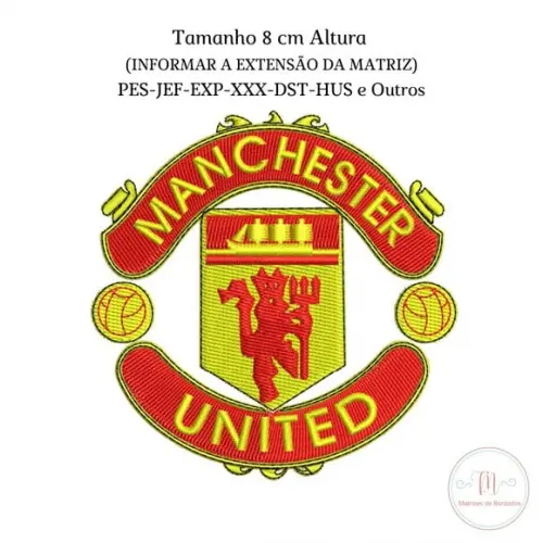 Matriz de Bordado - Manchester United