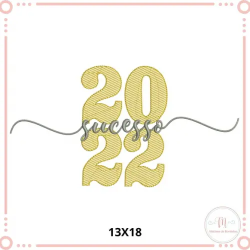 Matriz de Bordado 2022 - Sucesso