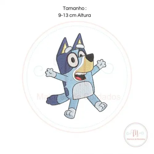 Matriz de Bordado Bluey