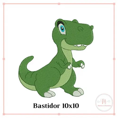 Matriz de Bordado Dinossauro