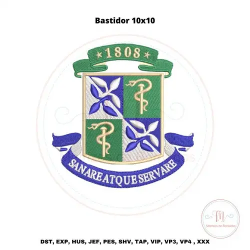 Matriz de Bordado Faculdade de Medicina da Bahia (fmb)