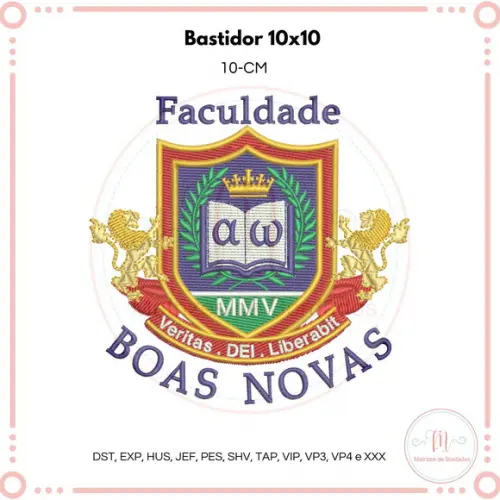 Matriz de Bordado Faculdade Boas Novas