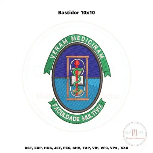 Matriz de Bordado Faculdade Multivix