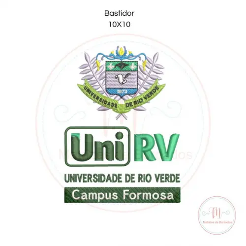 Matriz de Bordado Faculdade Unirv (campus Formosa)