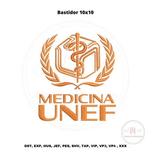 Matriz de Bordado Medicina Unef