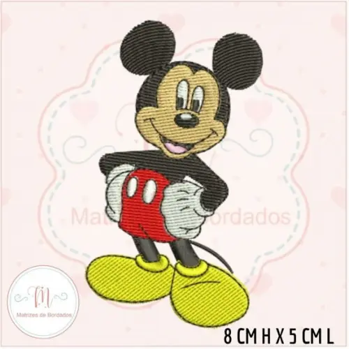 Matriz de Bordado Mickey