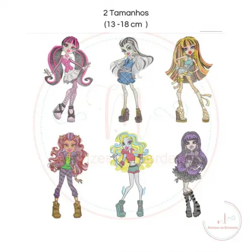Matriz de Bordado Monster High (6)