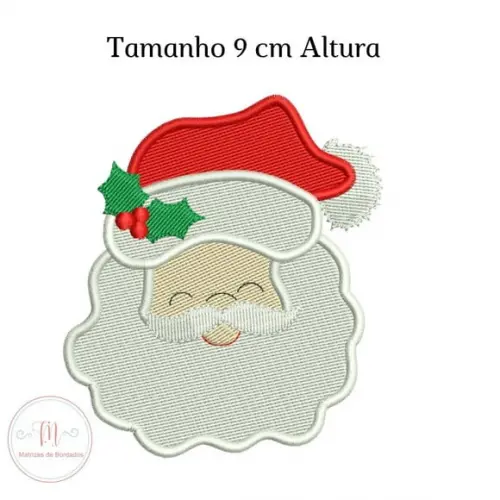 Matriz de Bordado Papai Noel