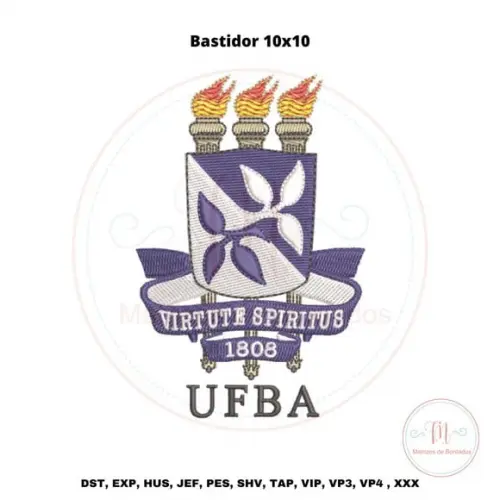 Matriz de Bordado Universidade Federal da Bahia (ufba)