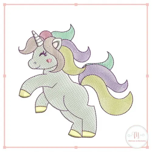 Matrizes de Bordado Unicórnios (2 Arquivos)