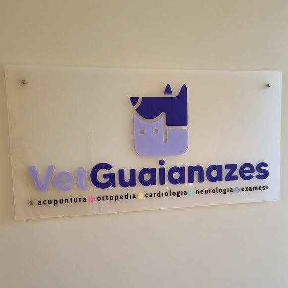 Placa Acrílico com Logo 3d Colorida Uv 100x50cm