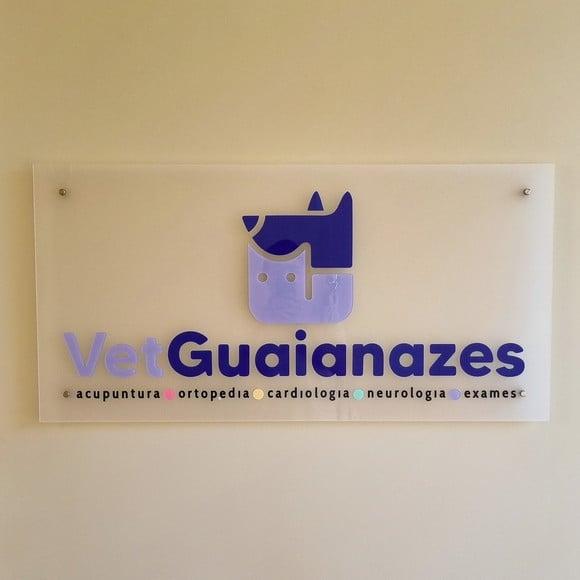Placa Acrílico com Logo 3d Colorida Uv 100x50cm