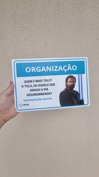 Placa Acrílico Comercio Personalizada Campainha Logo 30x20cm