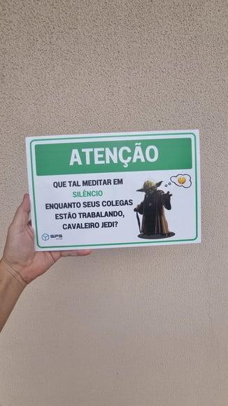 Placa Acrílico Comercio Personalizada Campainha Logo 30x20cm