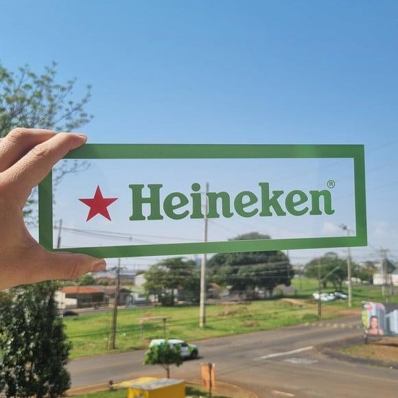 Placa Acrílico Identificação Porta Logo Impressão Uv 30x10cm