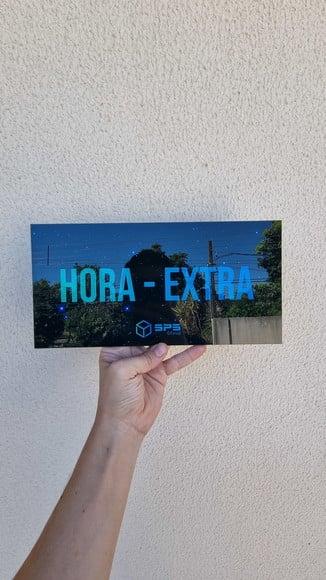 Placa Acrílico Identificação Porta Logo Impressão Uv 30x15cm