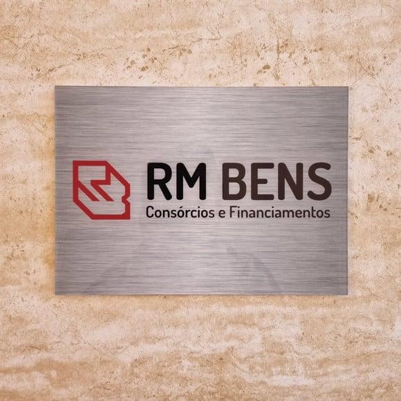 Placa Acrílico Identificação Porta Logo Impressão Uv 30x20cm