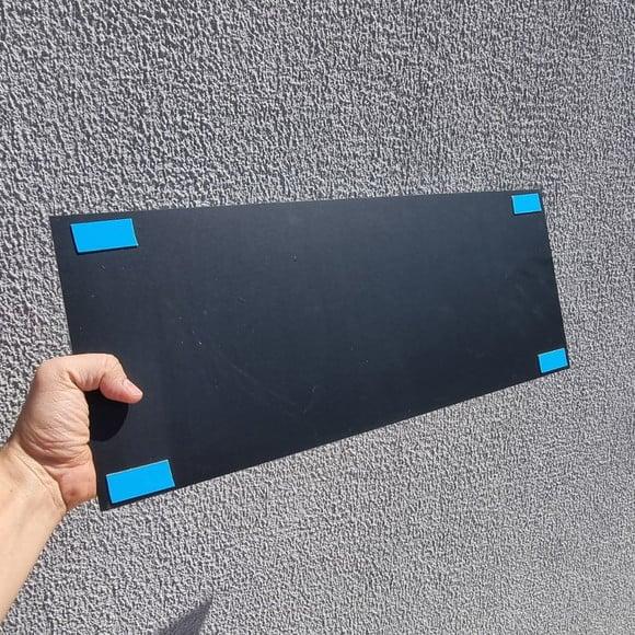 Placa Acrílico Identificação Porta Logo Impressão Uv 50x20cm